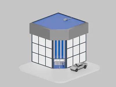 Isometric Design - Using Blender