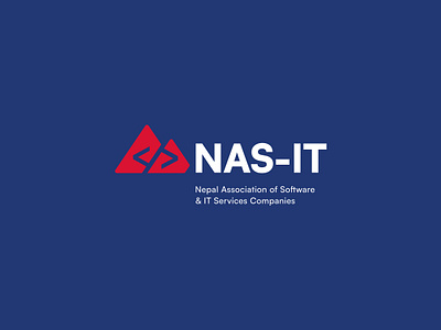 NAS-IT Brand Design branding it logo design nepal software
