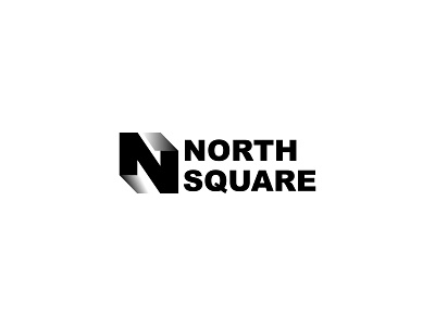 NORTH SQUARE LOGO letter letter mark logo logo design logodesign logotype mark minimalistic sign wordmark