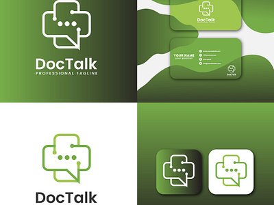 Doctalk Logo Design Presentation digitalhealth doctalk doctorpatient healthcarelogo healthinformation healthlogodesign healthtech medicalapp medicalconsultation medicalplatform medicalsoftware telemedicine