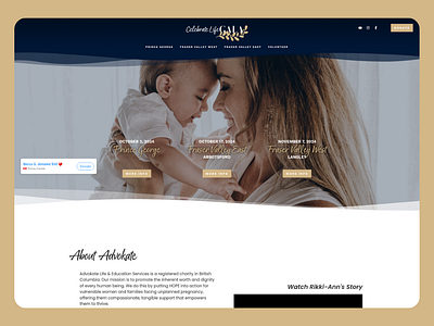 Celebrate Life Gala Website elementor website wordpress