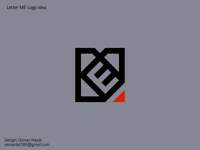 EM Logo Idea branding design e logo em em logo fashion logo logo logo idea logo mark m logo me real estate logo