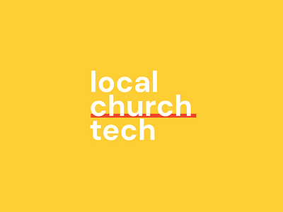 Local Church Tech Logo branding graphic design logo
