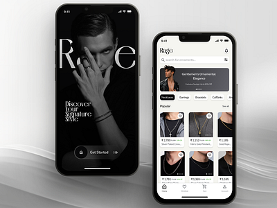 Rage: Ornaments Purchasing App UI Design app daily ui ios ui uichallenge ux