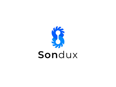 Sondux for S Letter iconic Logo and Branding abstract logo ai brand brand guidelines brand sign branding design graphic design logo logo design logo maker logotype mark modern logo tech logo ui unique logo visual identity