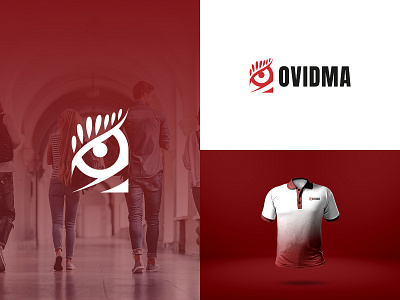 Ovidma | Brand Identity Design branding educational flat logo graphic design institute logo logo design minimal