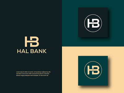 Hal Bank logo branding designkite freelancer khalid freelancerkhalid graphic design illustration jr7 designer logo shuvorahman01