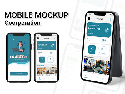 UI Mobile Mockup app branding design graphic design illustration logo typography ui ux vector