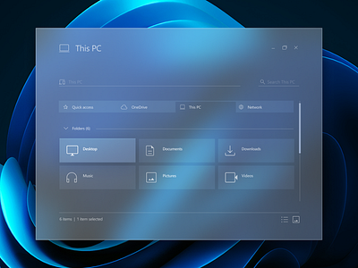 Frosted Glass UI | App Drawer | File Manager | UI Design Concept app drawer file manager frosted glass settings ui