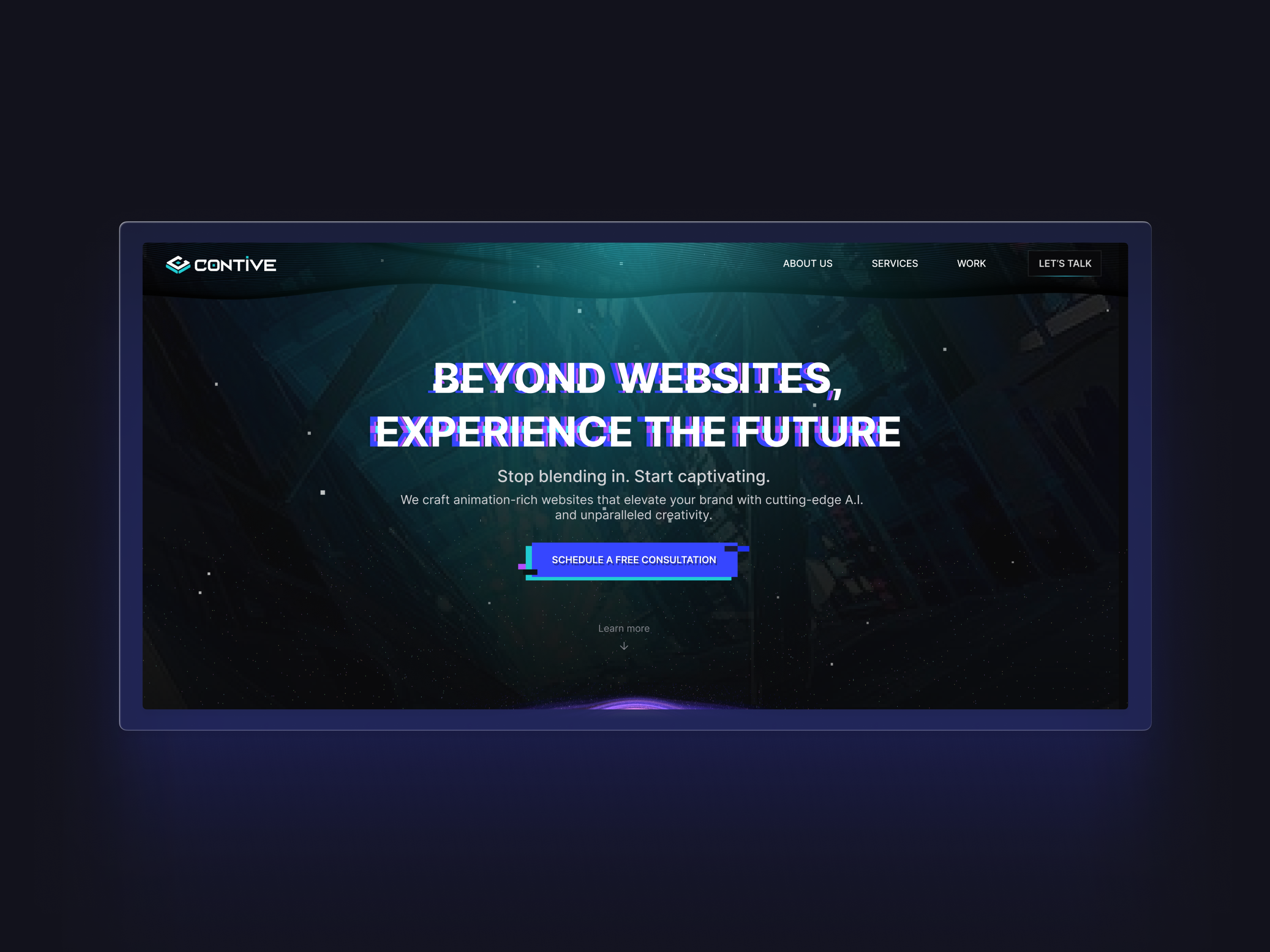 Contive.ai branding design digital experience logo ui ux web website
