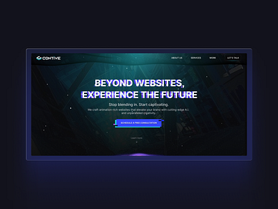 Contive.ai branding design digital experience logo ui ux web website