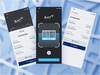 CBC Scanner App app app design cbc scanner design scanner app ui ui ux ui design ux
