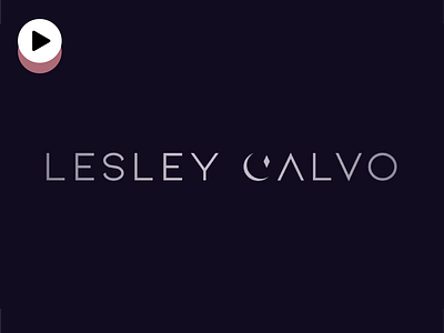 Logo Animation & Video Intro: Lesley Calvo animation branding logo motion graphics