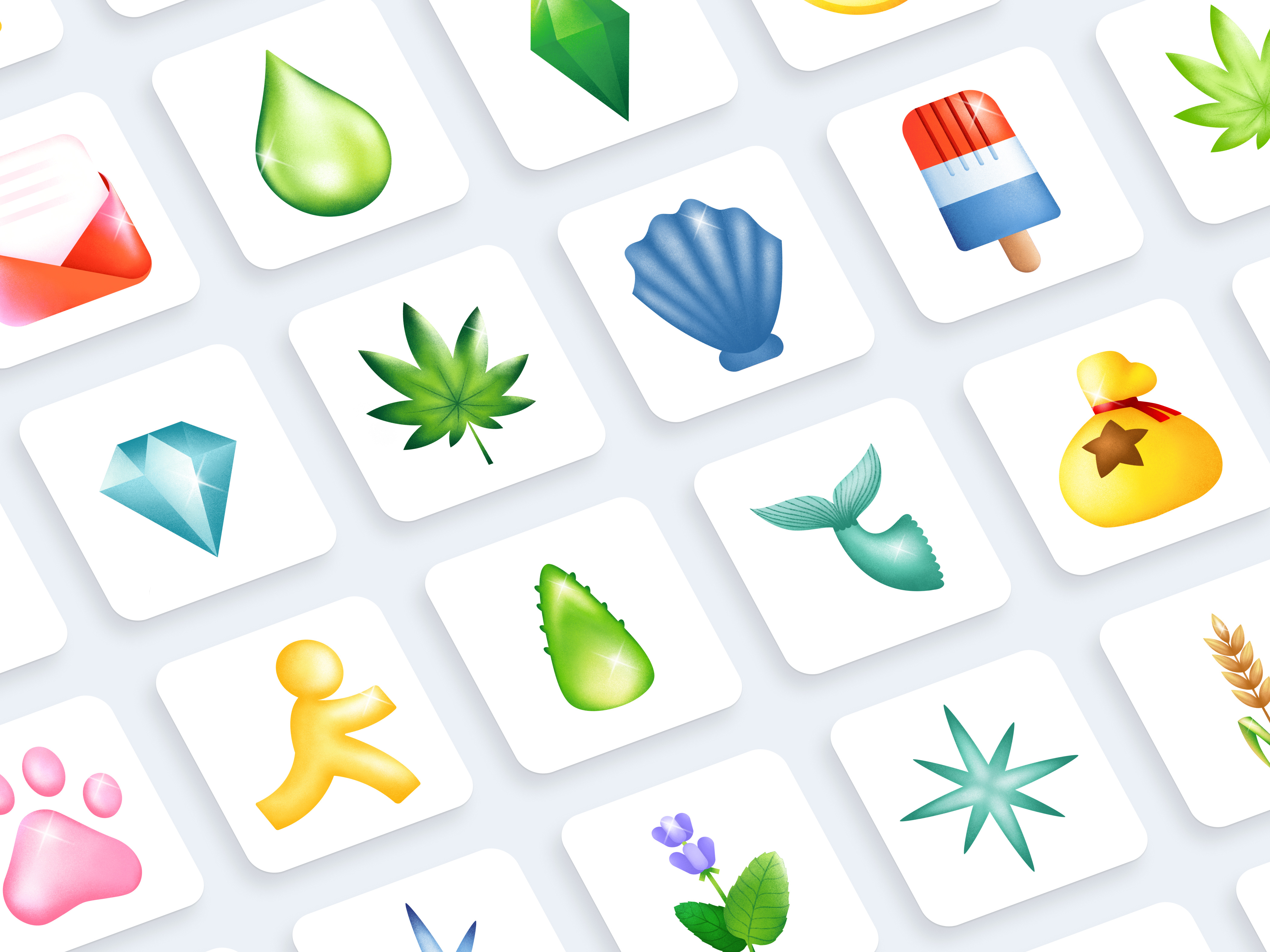 Notpot custom icons branding design icons illustration procreate ui vintage