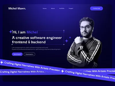 Portfolio design concept design landing page portfolio design ui ui ux web design ui ux webdesign