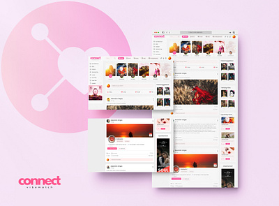 Connect Social Platform branding ui