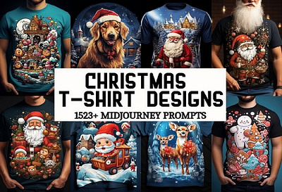 1523+ Christmas T-shirt design 3d animation apparel graphic design motion graphics