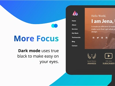 Dark UI Web Designs agency animation apps architect company profile corporate crypto cv dark mode figma html landing page marketing portfolio profile resume software ui ux web design