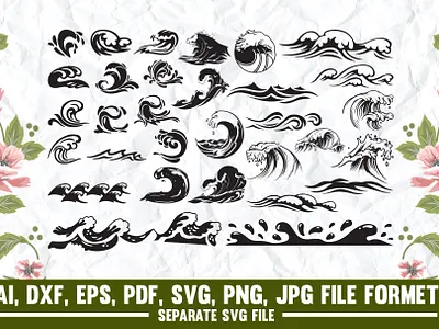 Wave,ocean,water,beach,sea,summer branding cool graphic design logo motion graphics