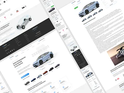 Ecarline graphic design minimal ui web