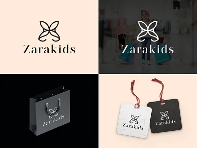 Zara Kids Fashion Logo | Clothing Brand Logo Design best fashion logos brand identity branding clothing clothing brand clothing fashion clothing logo creative fashion logo fashion brand identity fashion brand logo fashion logo fashion shop kids fashion kids logo kids store logo logo design modern logo visual identity zara kids