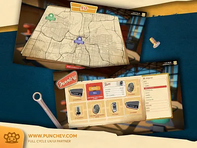 The Repair House branding design gui icons illustration interface logo punchev ui ux