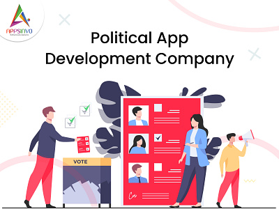 Political App and Website Development in Delhi NCR | Appsinvo animation branding graphic design motion graphics political app