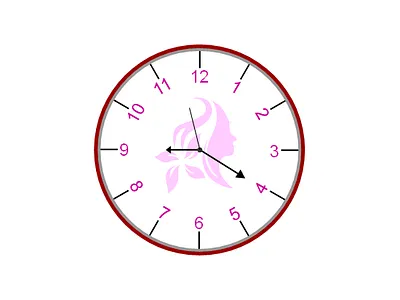 Clock Design graphic design