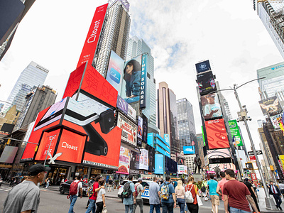 Toast’s IPO launch campaign - Times Square Activation advertising billboard branding campaign going public ipo marketing marketing campaign times square video billboard