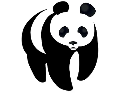 Panda Logo Design graphic design logo