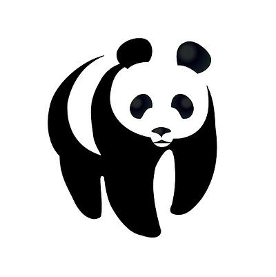 Panda Logo Design graphic design logo