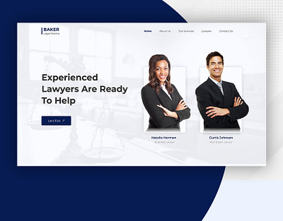 Law Firm Landing Page UI Design advocate website agency website attorney business website corporate website home page interaction design landing page ui law law firm ui lawyer website single page ui ui ui design ui ux design ux design website ui website ui design