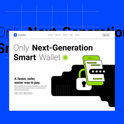 Smart online wallet landingpage trade ui wallet