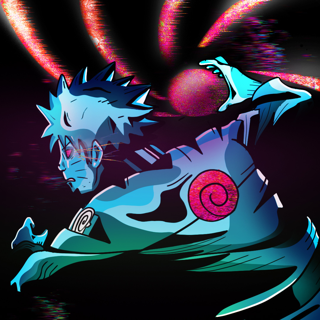 NARUTO 3d animation art branding design digital art flat graphic design illustration logo motion graphics typography ui