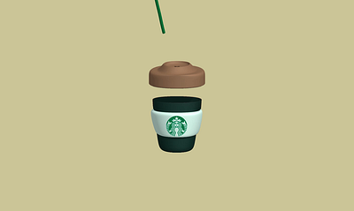 3D Coffee Cup Animation 3d 3d animation animation coffe animation coffee design spline