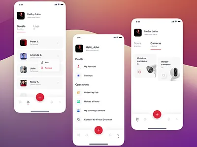 Smart Home Mobile App UI app app ui application clean ui homekit mobile app mobile app design mobile application modern ui smart home smart home app design ui ui design uidesign uiux user interface user interface design ux ux design visual design