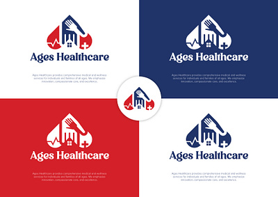 Age Healthcare Logo Design Concept brand identity branding design designszoom graphic design healthcare logo letter logo logo logo animation logo concept logo design logo idea logo mark logo vector logotype medical logo motion graphics s1pkmondal143