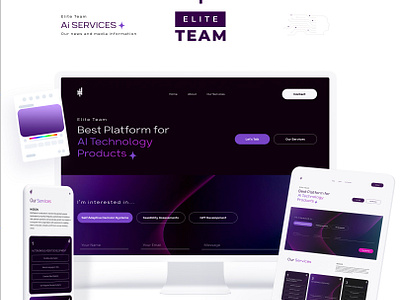 Check out our Elite Team’s branding and web design work ai technology ai tool ai tool design ai website design clean design design and development design inspiration design motivation elite team website gohighlevel landing page design latest design wordpress