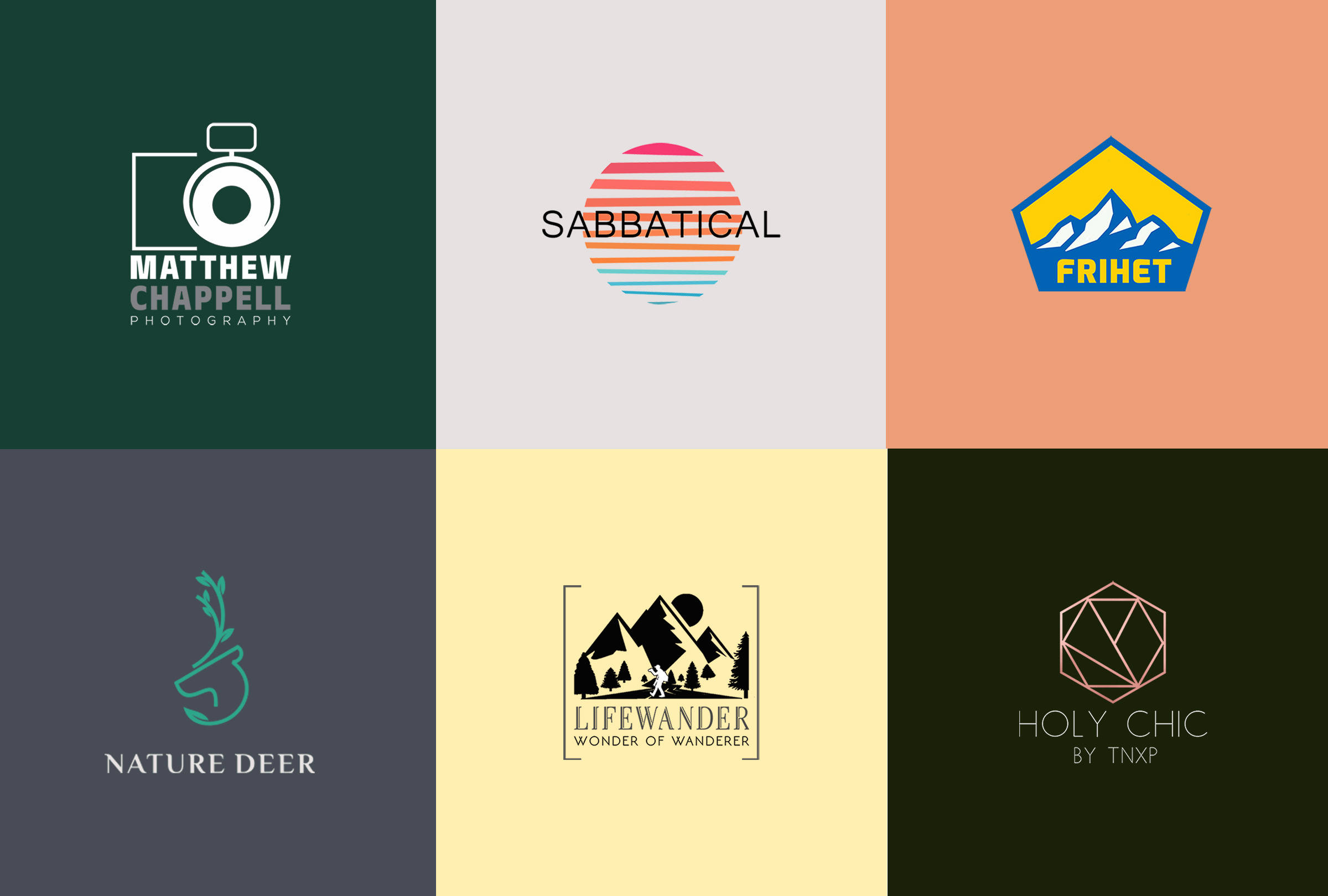 Example of Modern Minimalist Logo Design