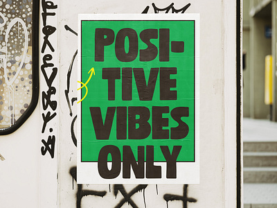 Positive Vibes Poster design layout positive vibes positive vibes only poster quotes poster room decoration