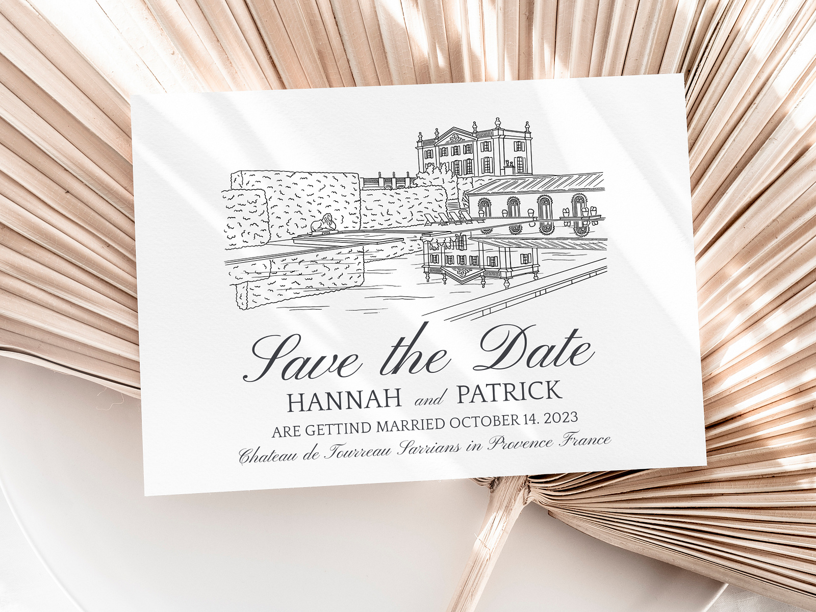 Save the date card Design by Margarita Fedorenko on Dribbble