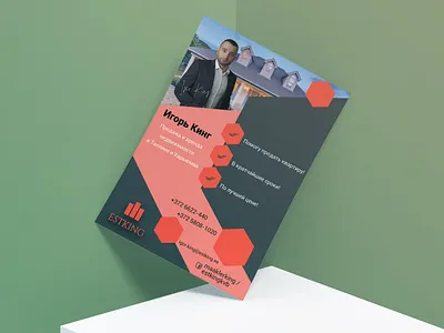 Flyer ads branding design flyer graphic design illustration vector