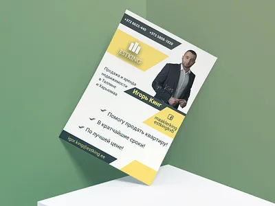 Flyer ads branding design flyer graphic design illustration vector