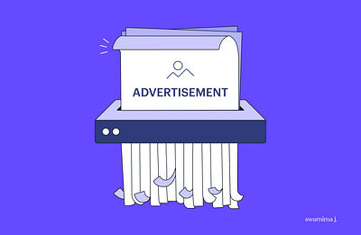Say goodbye to ads - illustration ad blocker advertisement branding design digital illustration illu illustration illustrator no ads no advertisement