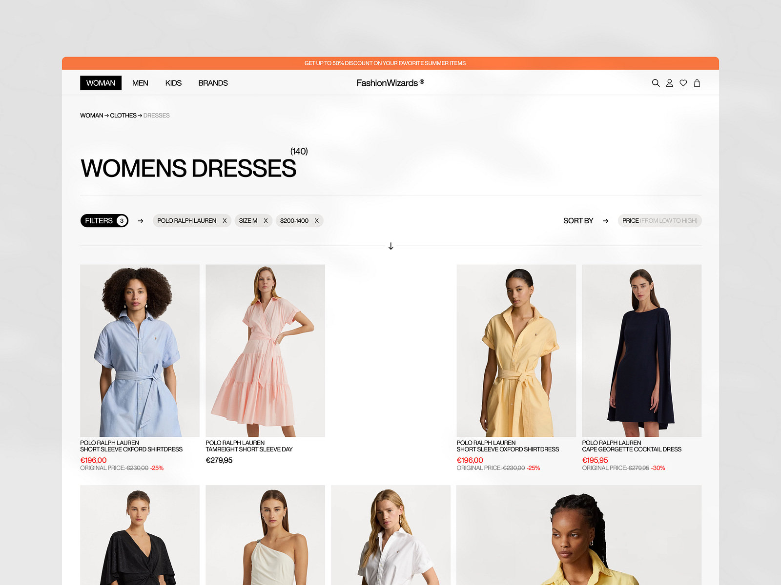 E-commerce product page by Jilles @ BoldCreatives on Dribbble