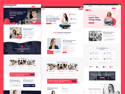 Looking for a Perfect Design for a Consulting Website? business wordpress corporate business web design web development wordpress theme