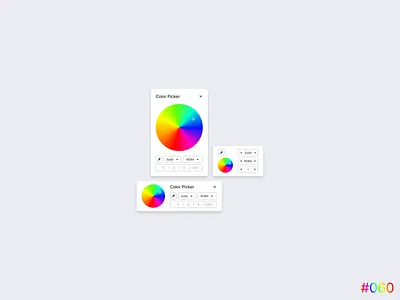 DailyUI #060 - Color Picker 60 color colorpicker daily dailyui design graphic design picker ui widget