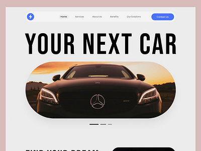 Automobiles Website UI Design automobiles automobiles design automobiles website branding car rental car rental website car rental website design figma graphic design landing page ui ux web development website