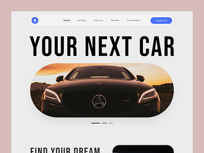 Automobiles Website UI Design automobiles automobiles design automobiles website branding car rental car rental website car rental website design figma graphic design landing page ui ux web development website