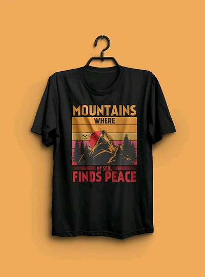 Mountain and camping T shirt design branding camping graphic design hiking hunting illustrator mountain t shirt t shirt t shirt design